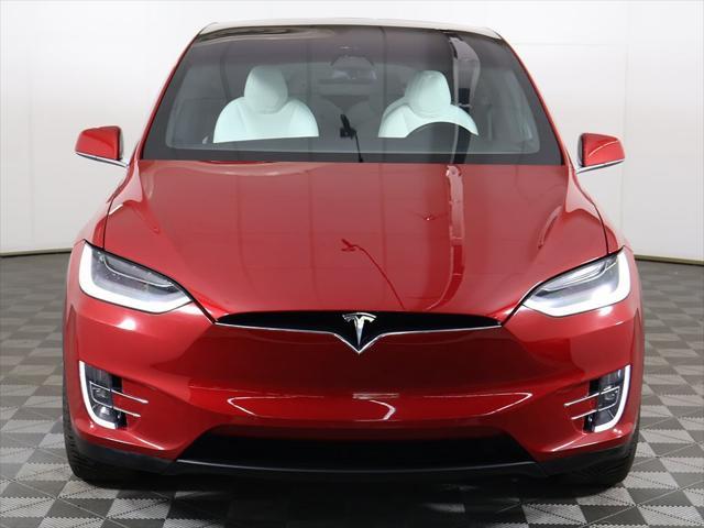 used 2020 Tesla Model X car, priced at $34,990