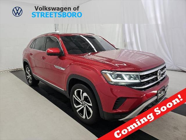 used 2021 Volkswagen Atlas Cross Sport car, priced at $29,999