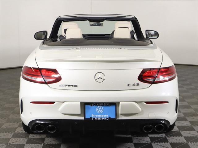 used 2021 Mercedes-Benz AMG C 43 car, priced at $42,299