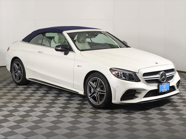 used 2021 Mercedes-Benz AMG C 43 car, priced at $42,299