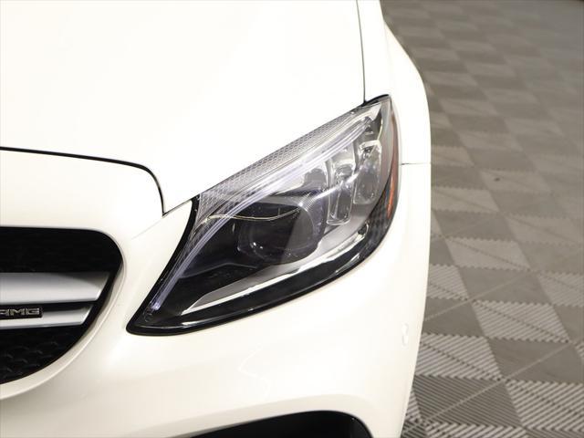 used 2021 Mercedes-Benz AMG C 43 car, priced at $42,299