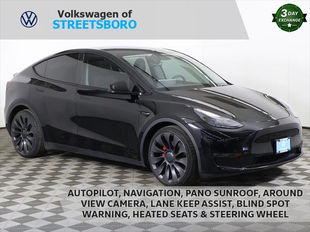 used 2022 Tesla Model Y car, priced at $28,999