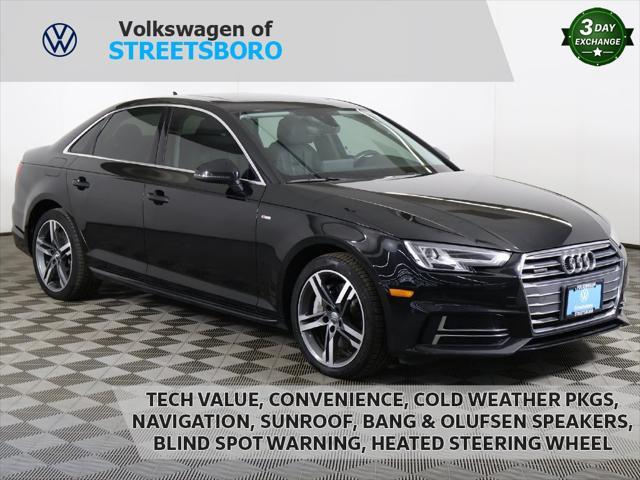 used 2018 Audi A4 car, priced at $12,495