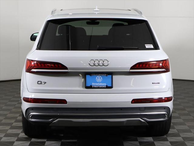 used 2021 Audi Q7 car, priced at $32,799