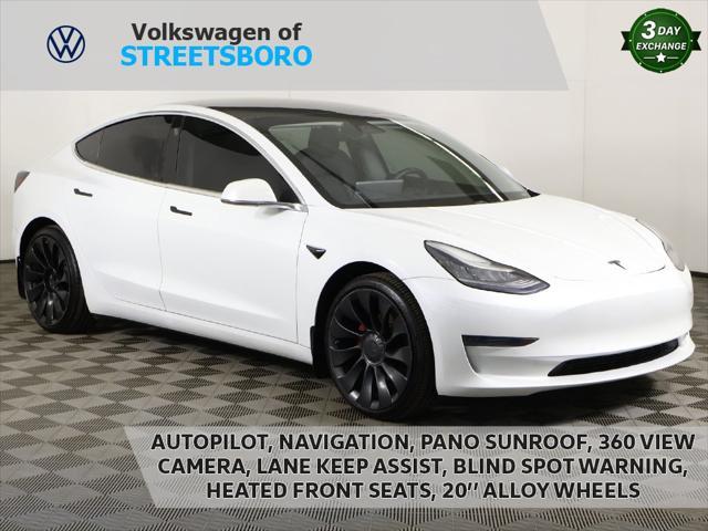 used 2020 Tesla Model 3 car, priced at $18,999