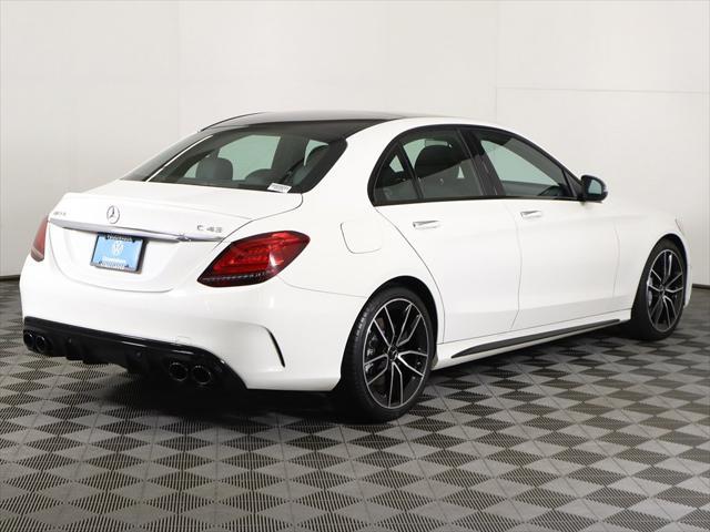 used 2020 Mercedes-Benz AMG C 43 car, priced at $33,739