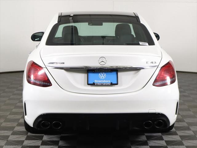 used 2020 Mercedes-Benz AMG C 43 car, priced at $33,739