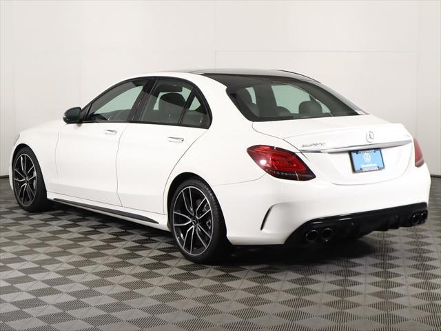 used 2020 Mercedes-Benz AMG C 43 car, priced at $33,739