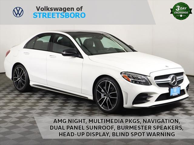 used 2020 Mercedes-Benz AMG C 43 car, priced at $33,739