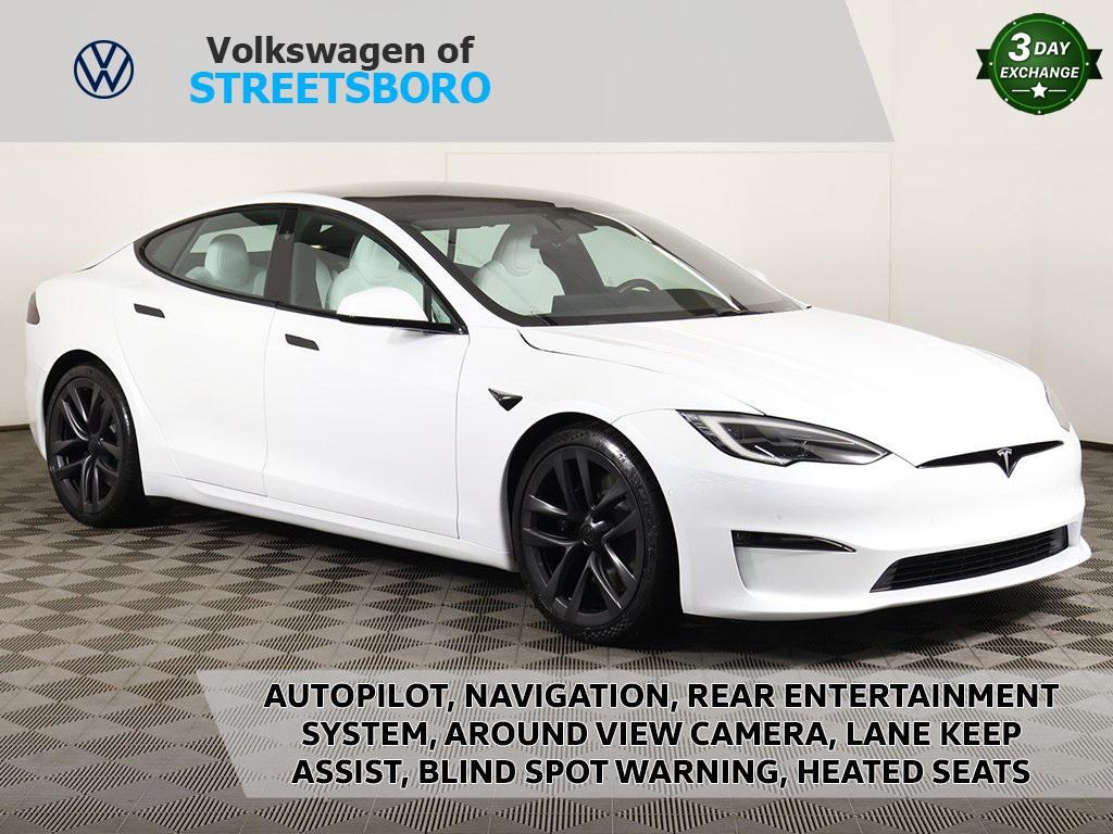 used 2022 Tesla Model S car, priced at $43,539