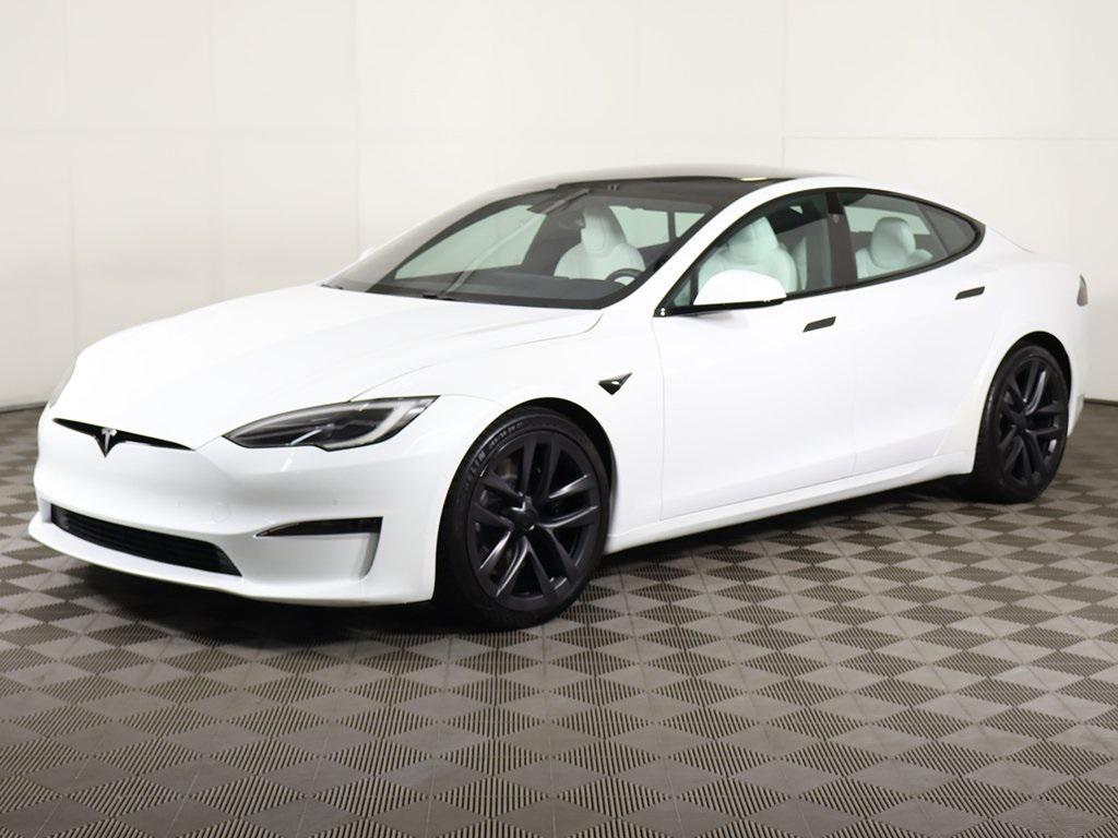 used 2022 Tesla Model S car, priced at $43,539