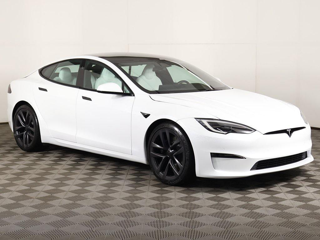 used 2022 Tesla Model S car, priced at $43,539