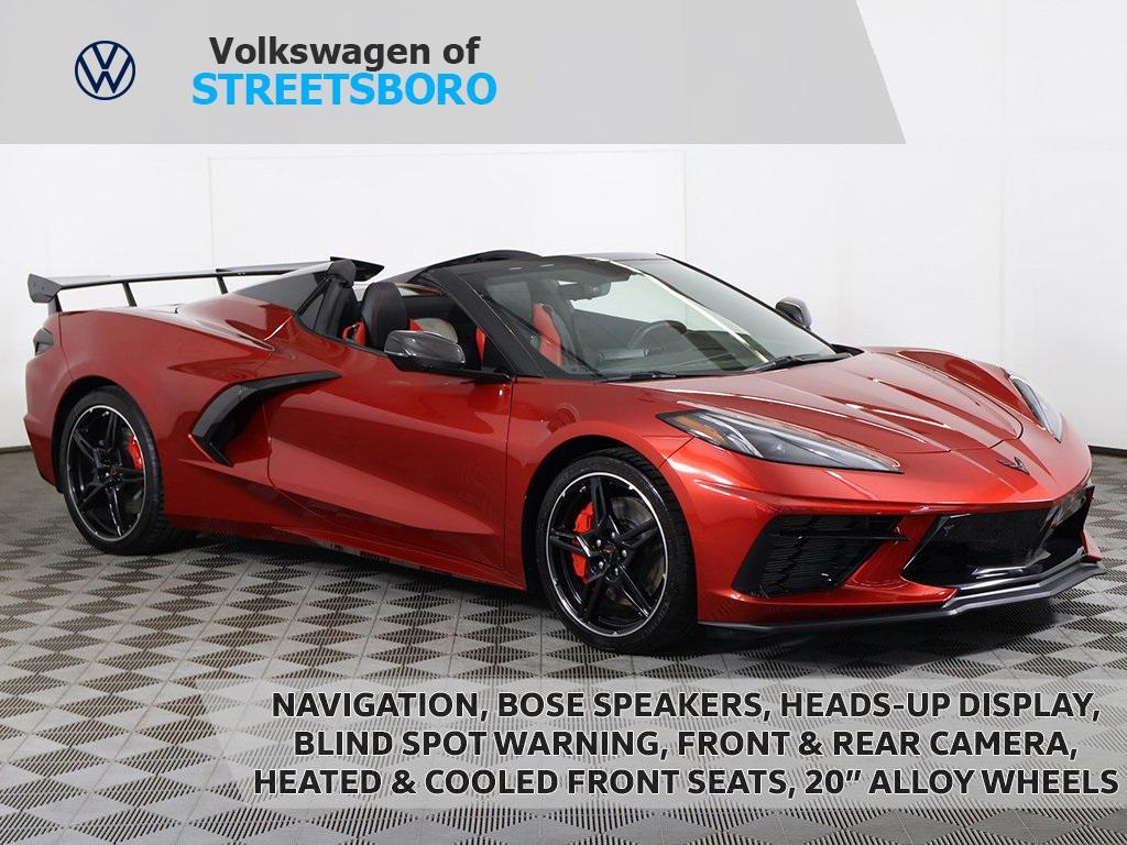 used 2021 Chevrolet Corvette car, priced at $73,699