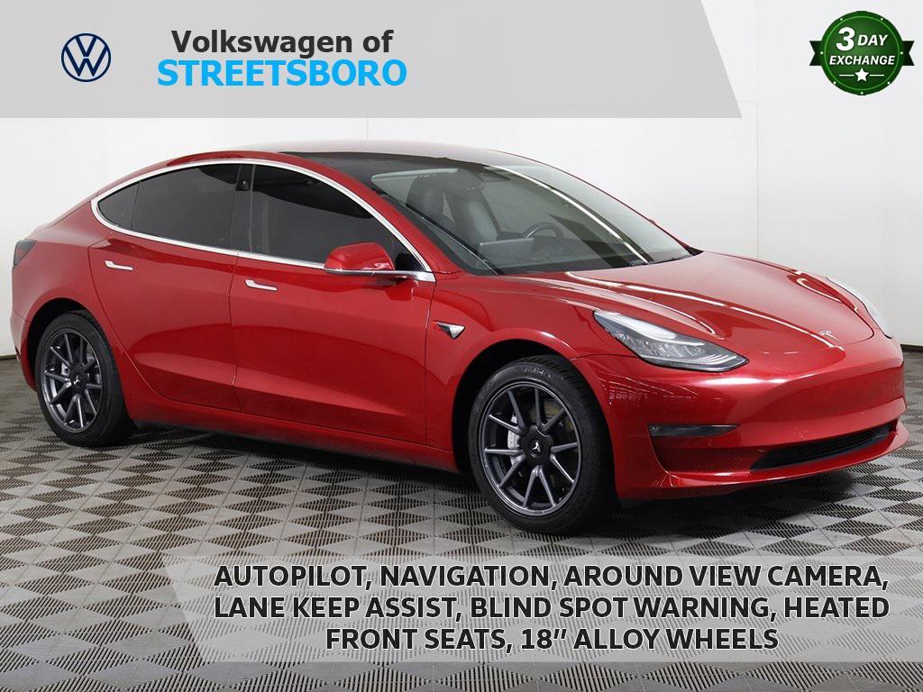 used 2018 Tesla Model 3 car, priced at $18,199