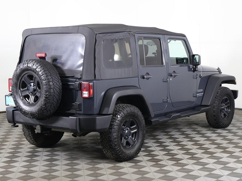 used 2017 Jeep Wrangler Unlimited car, priced at $14,949