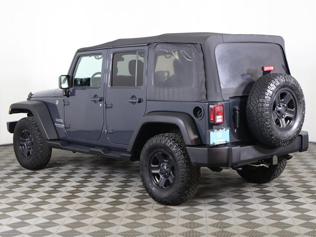 used 2017 Jeep Wrangler Unlimited car, priced at $14,949