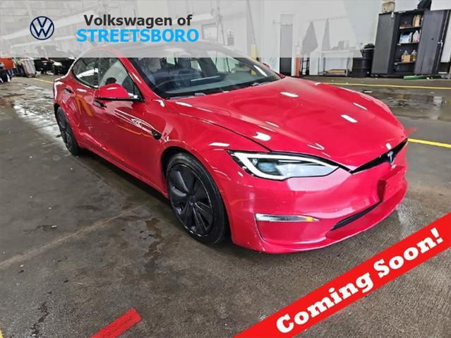 used 2022 Tesla Model S car, priced at $36,699