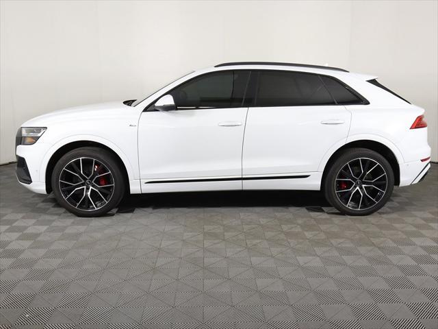 used 2021 Audi Q8 car, priced at $42,999