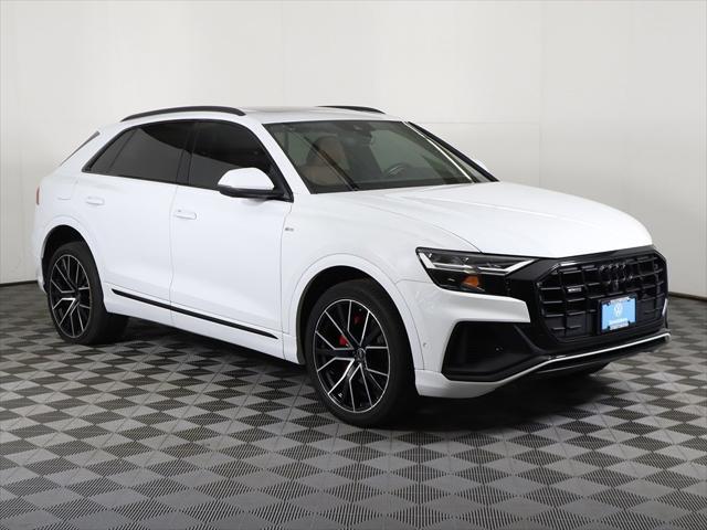 used 2021 Audi Q8 car, priced at $42,999