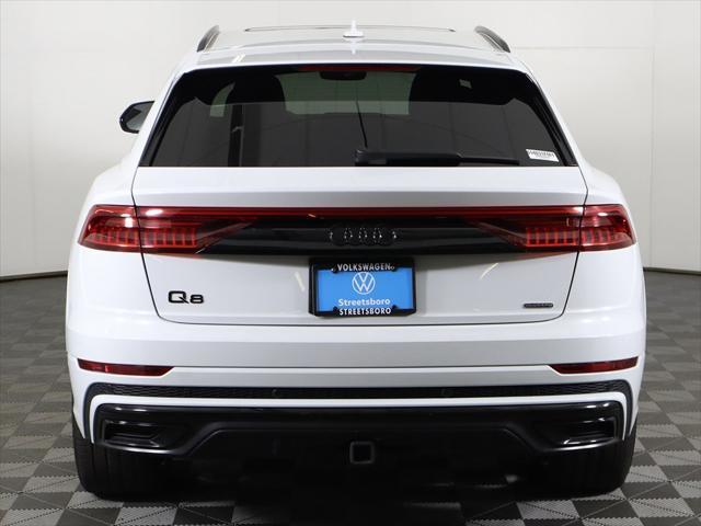 used 2021 Audi Q8 car, priced at $42,999