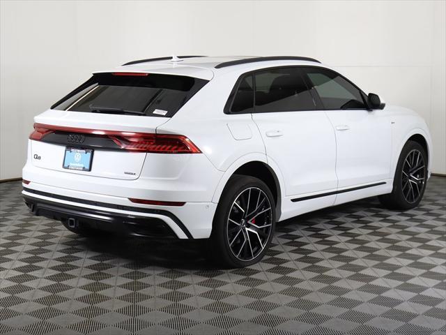 used 2021 Audi Q8 car, priced at $42,999