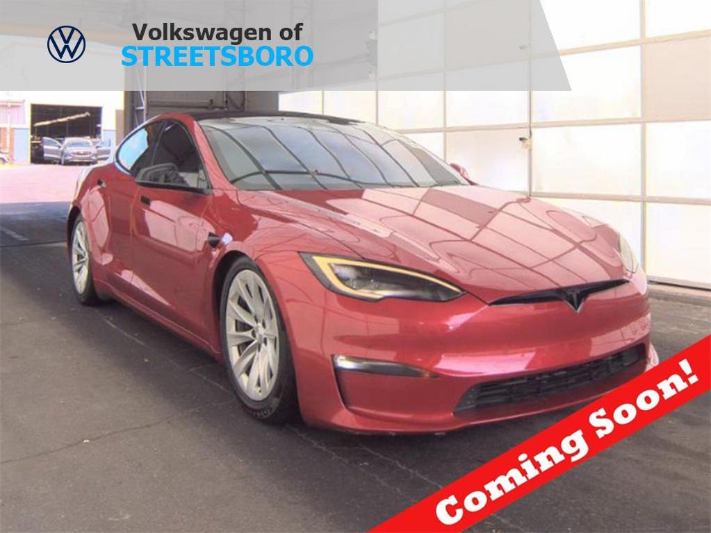 used 2021 Tesla Model S car, priced at $52,990