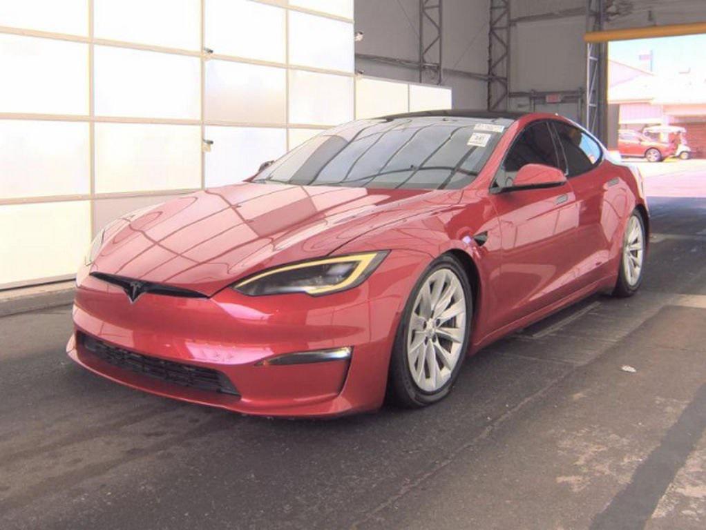 used 2021 Tesla Model S car, priced at $52,990