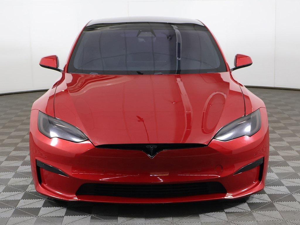 used 2021 Tesla Model S car, priced at $47,479