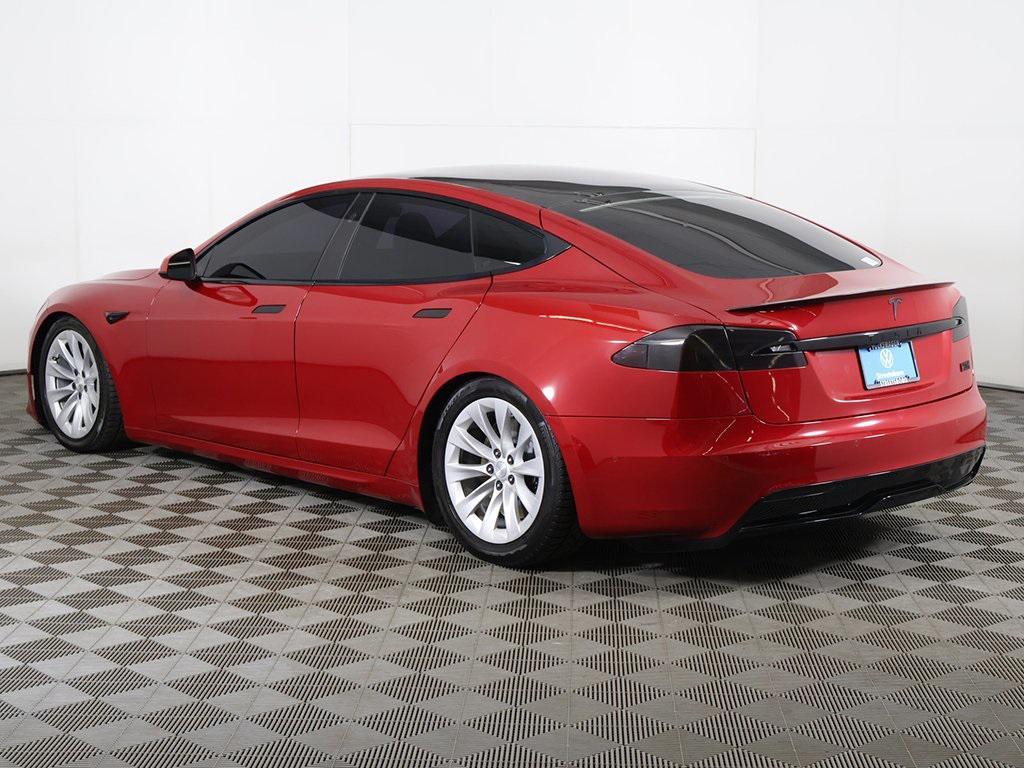 used 2021 Tesla Model S car, priced at $47,479