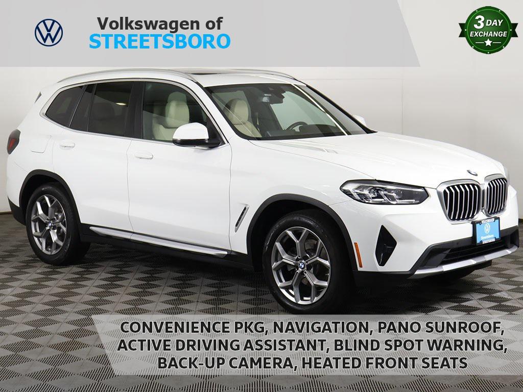 used 2022 BMW X3 car, priced at $32,999