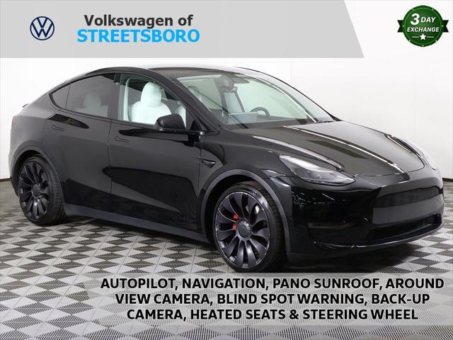 used 2022 Tesla Model Y car, priced at $29,629