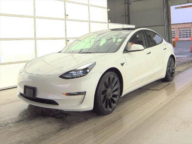 used 2022 Tesla Model 3 car, priced at $29,959