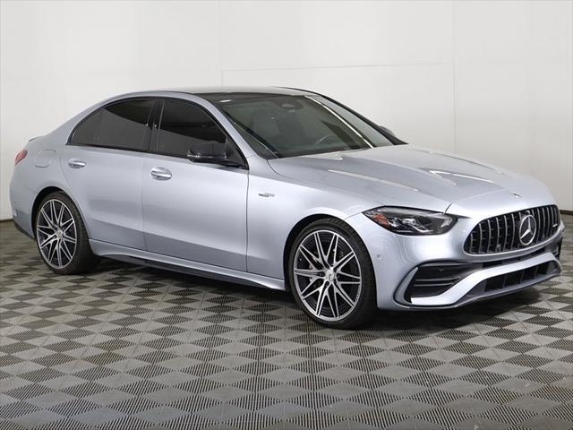 used 2023 Mercedes-Benz AMG C 43 car, priced at $43,339