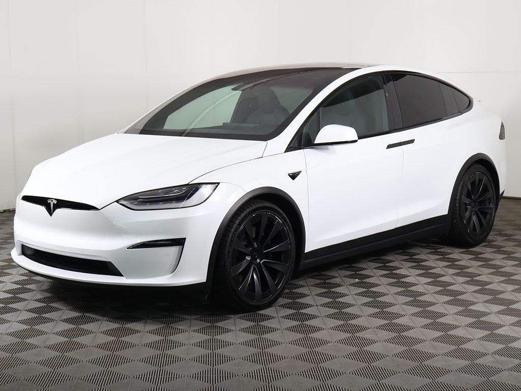 used 2022 Tesla Model X car, priced at $43,799
