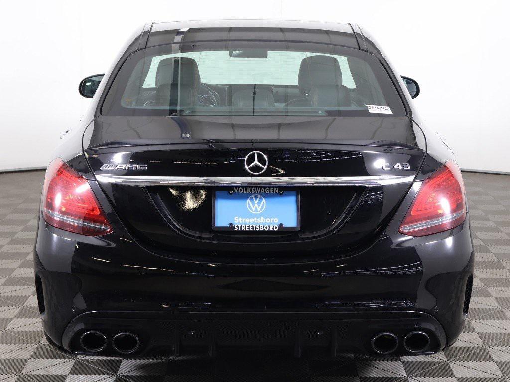 used 2021 Mercedes-Benz AMG C 43 car, priced at $36,569