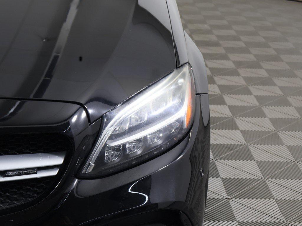 used 2021 Mercedes-Benz AMG C 43 car, priced at $36,569