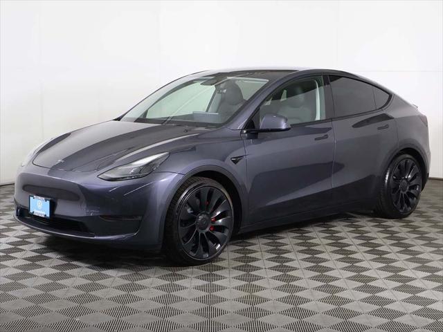 used 2022 Tesla Model Y car, priced at $31,899