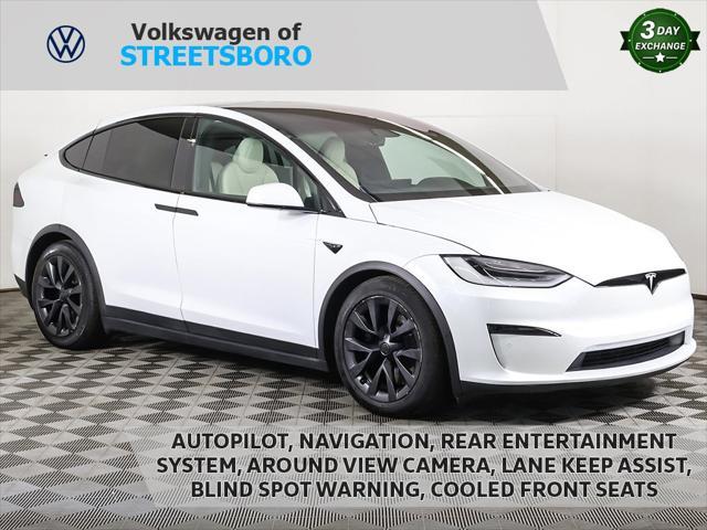 used 2022 Tesla Model X car, priced at $42,429