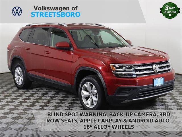 used 2019 Volkswagen Atlas car, priced at $17,999