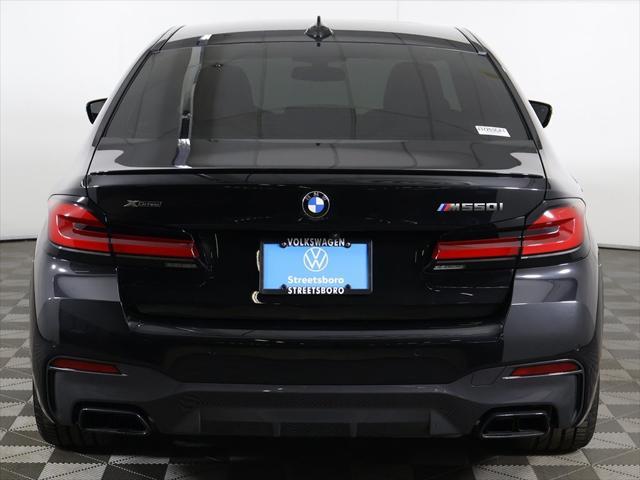 used 2022 BMW M550 car, priced at $48,589
