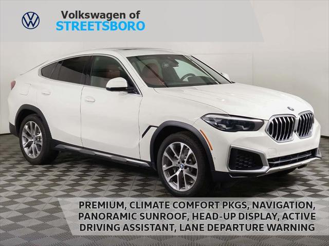 used 2022 BMW X6 car, priced at $49,899