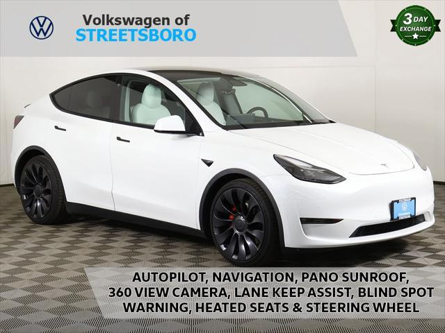 used 2022 Tesla Model Y car, priced at $28,899