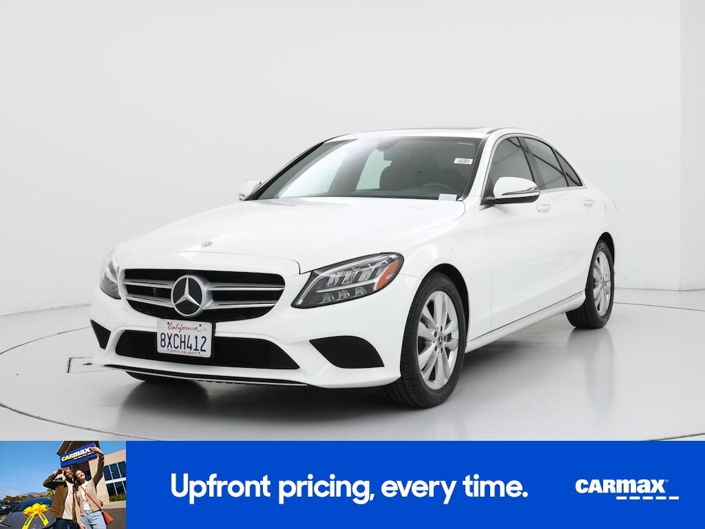used 2021 Mercedes-Benz C-Class car, priced at $25,998