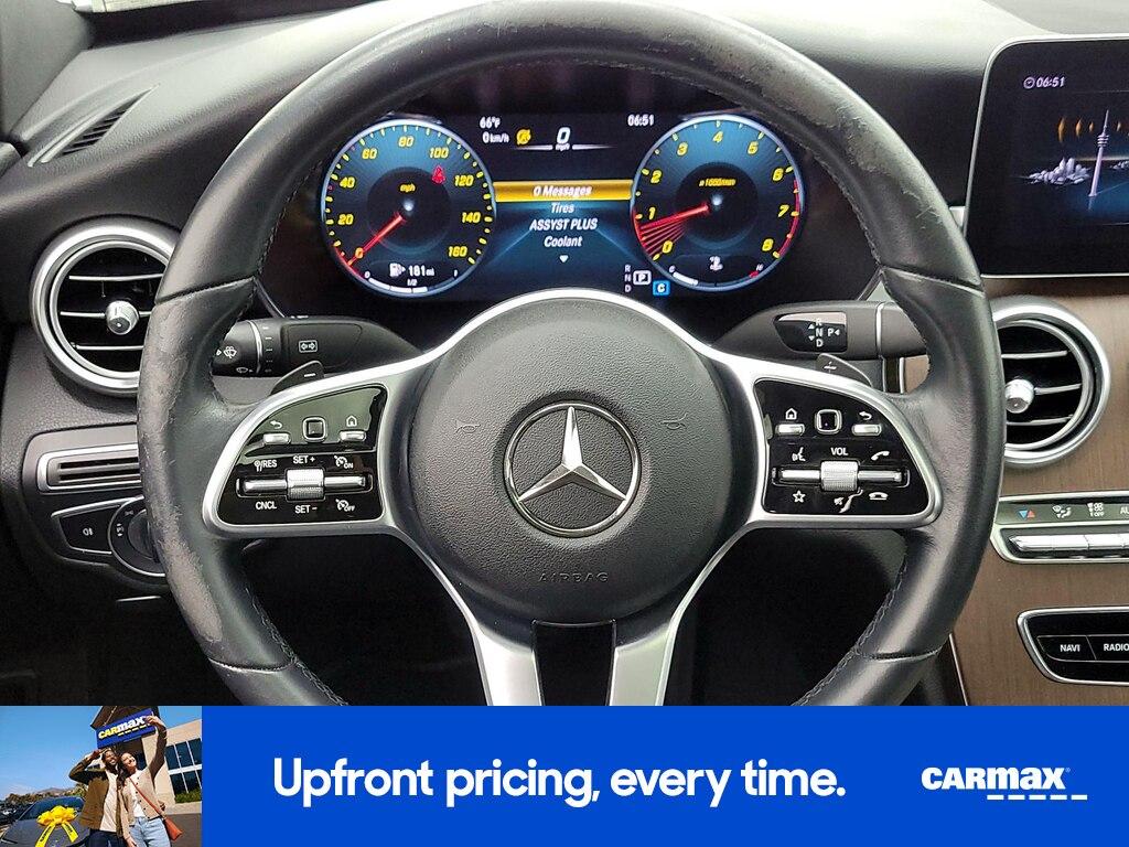 used 2021 Mercedes-Benz C-Class car, priced at $25,998