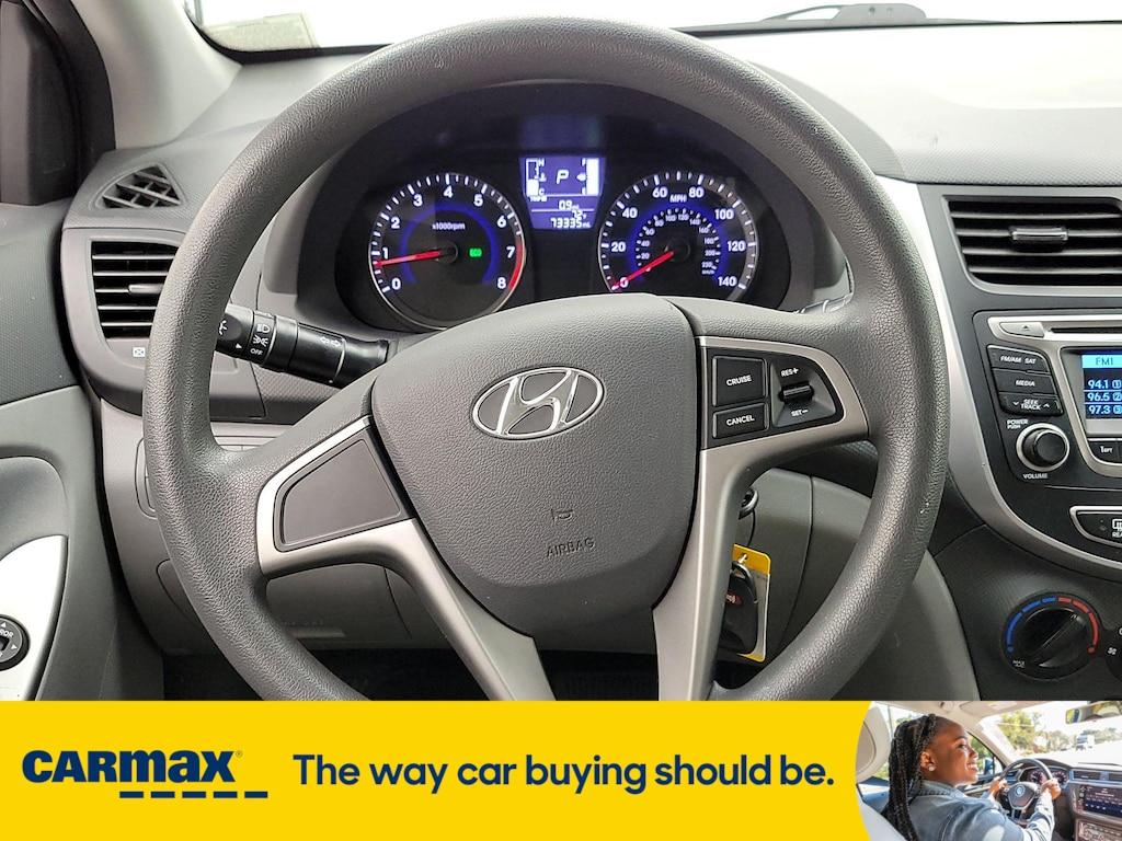 used 2017 Hyundai Accent car, priced at $11,599