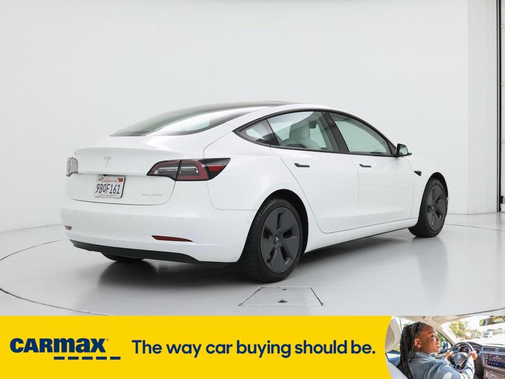 used 2022 Tesla Model 3 car, priced at $27,998