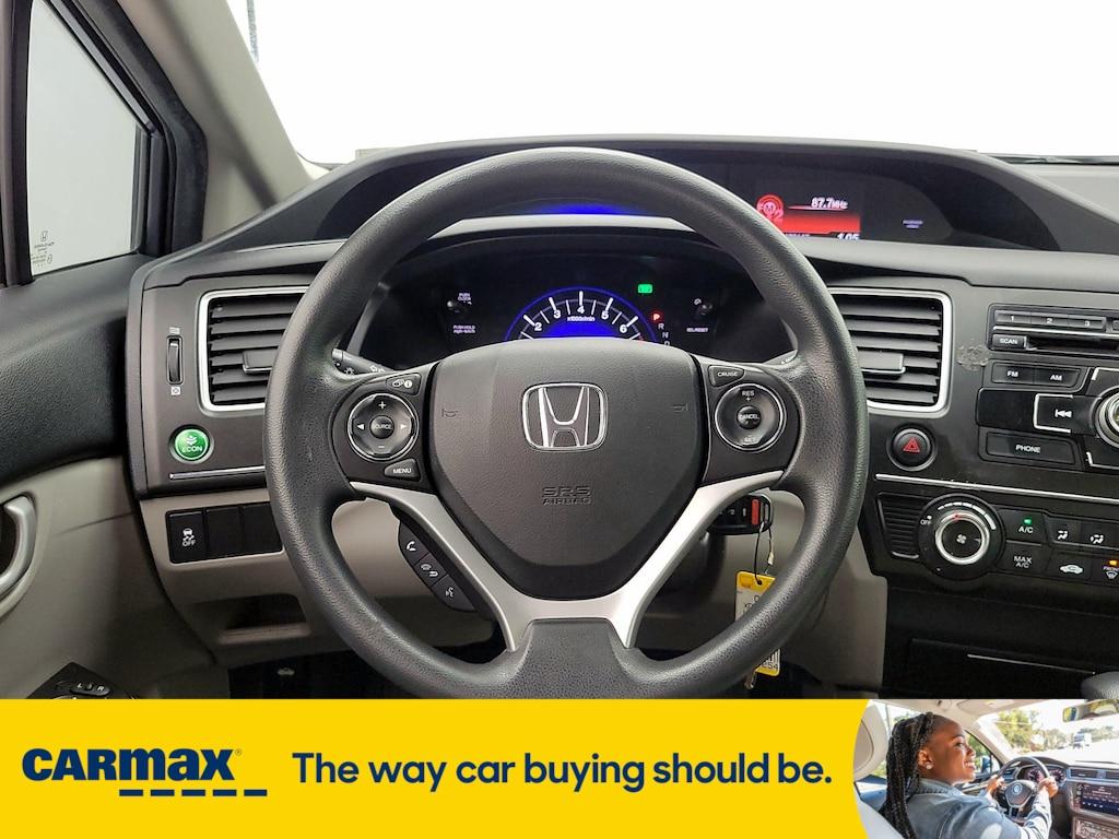 used 2015 Honda Civic car, priced at $13,599