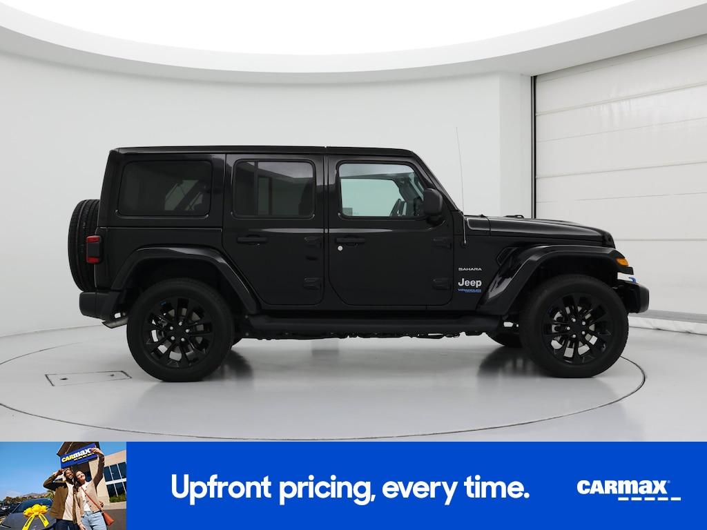 used 2022 Jeep Wrangler Unlimited 4xe car, priced at $34,998