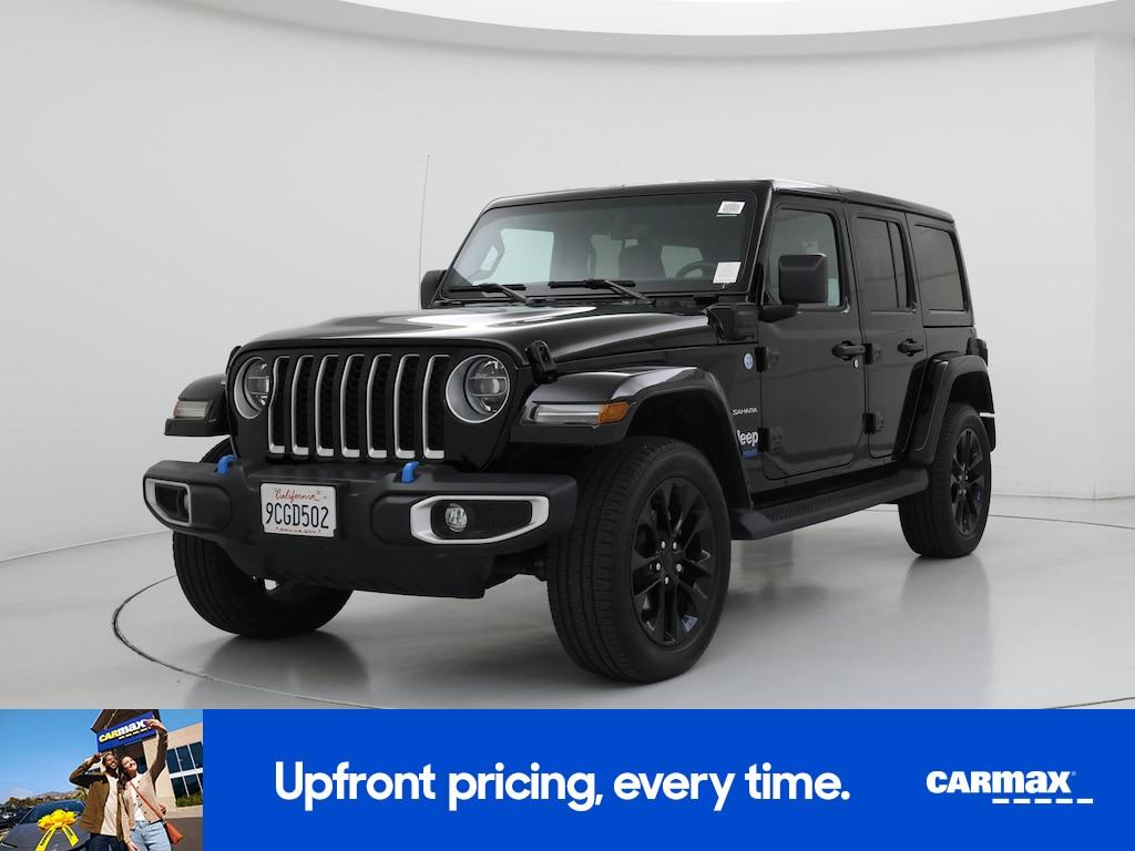 used 2022 Jeep Wrangler Unlimited 4xe car, priced at $34,998