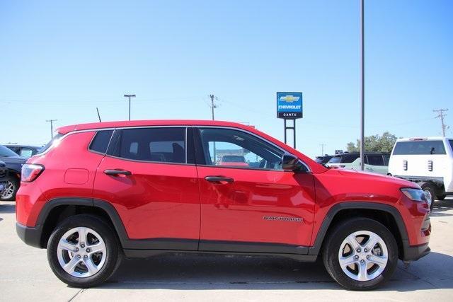 used 2023 Jeep Compass car, priced at $20,500